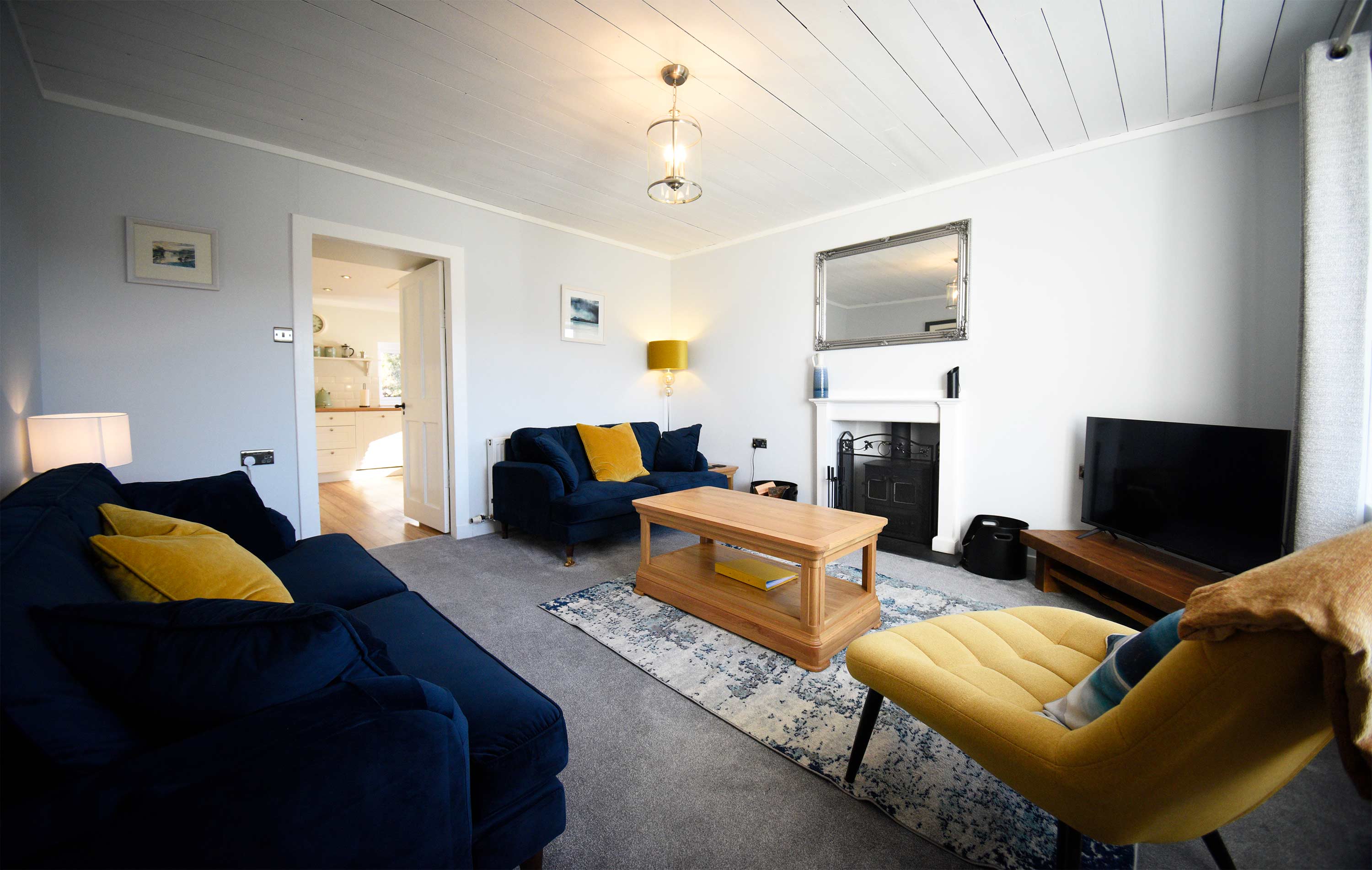 Stratheyre Cottage is a self catering accommodation cottage on the Isle of Skye with a comfortable living room